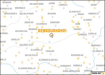 map of Arbaoua Hamri