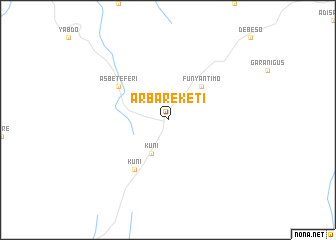 map of Ārba Reketī