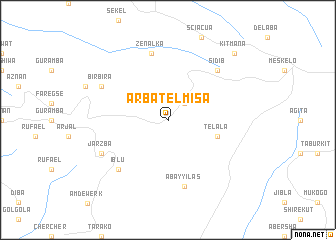 map of Arbatelmisa