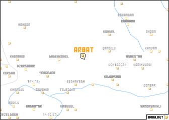 map of Arbaţ