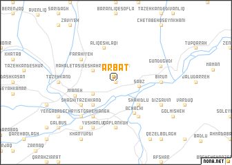map of Arbāţ