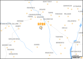 map of Arba