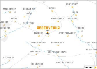 map of Arben\