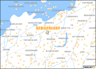 map of Arbi Drakhan