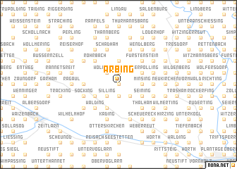 map of Arbing