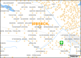 map of Arbisbichl