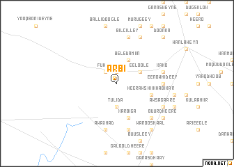 map of Arbi