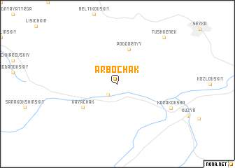 map of Arbochak