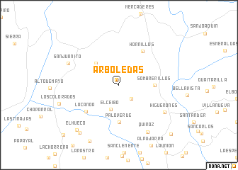 map of Arboledas