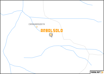 map of Árbol Solo