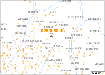 map of Árbol Solo