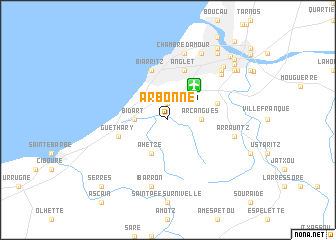 map of Arbonne