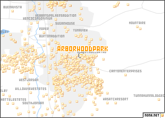 map of Arborwood Park