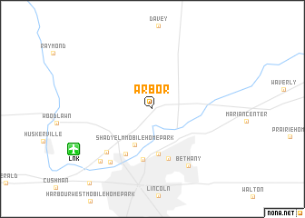 map of Arbor