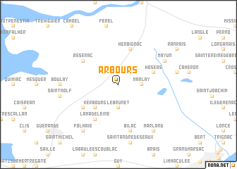 map of Arbours