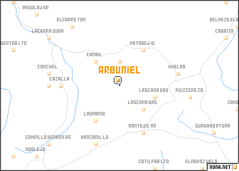 map of Arbuniel