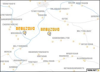 map of Arbuzovo