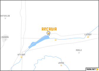 map of Arcadia