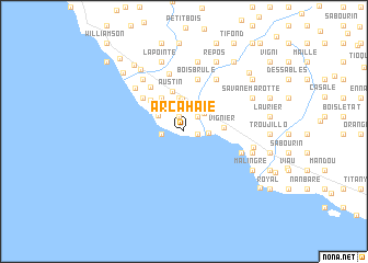 Arcahaie (Haiti) map - nona.net