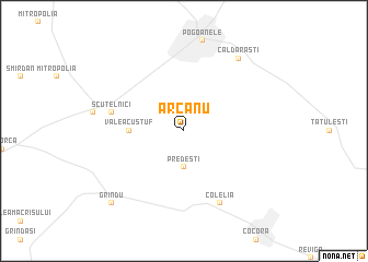 map of Arcanu