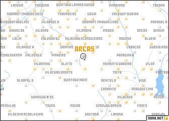 map of Arcas