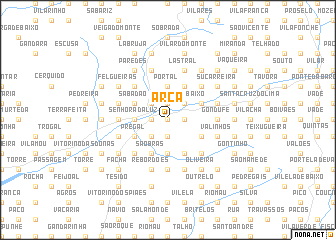 map of Arca