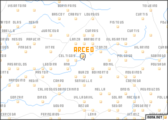 map of Arceo