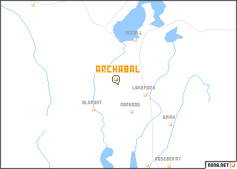 map of Archabal