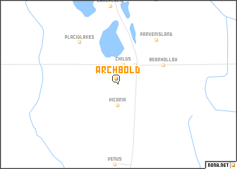 map of Archbold