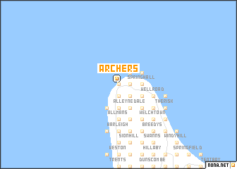 map of Archers
