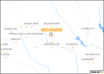 map of Archidona