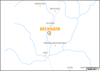 map of Archidona