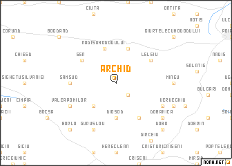 map of Archid