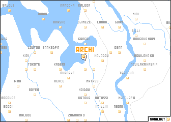 map of Archi