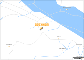 map of Archman