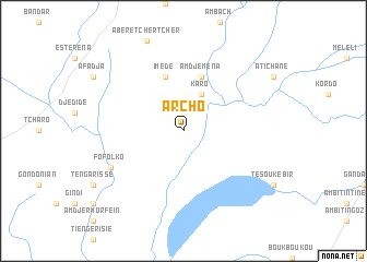 map of Archo