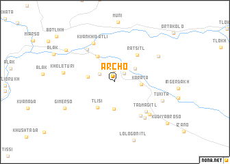 map of Archo