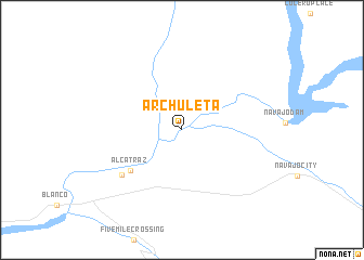 map of Archuleta