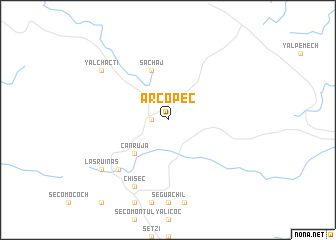 map of Arcopec