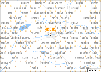 map of Arcos