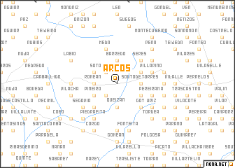 map of Arcos