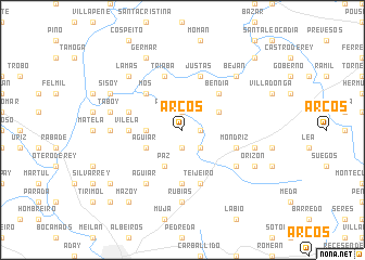 map of Arcos