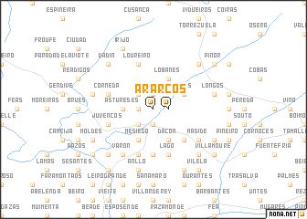 map of Arcos