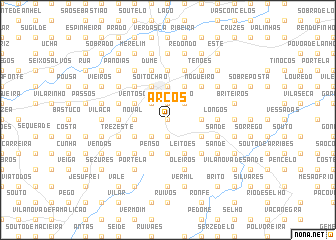 map of Arcos