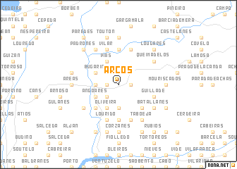 map of Arcos