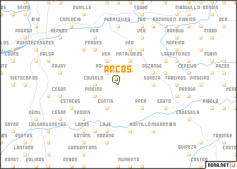 map of Arcos