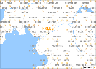 map of Arcos