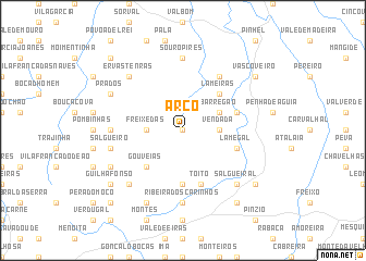 map of Arco