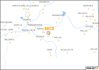 map of Arco
