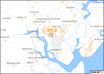 map of Arco